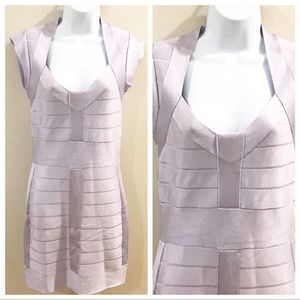 French Connection Bandage Dress Purple Size 8